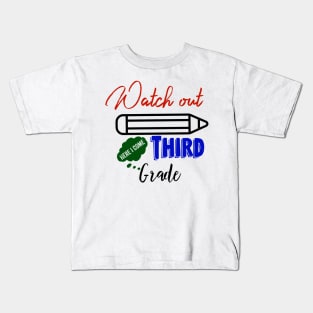 Third Grade Here I Come Graduating Class Kids T-Shirt